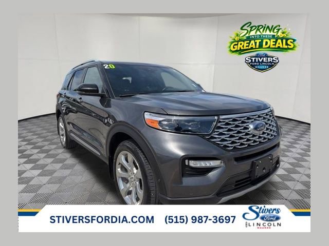 Used 2020 Ford Explorer Platinum w/ Premium Technology Package
