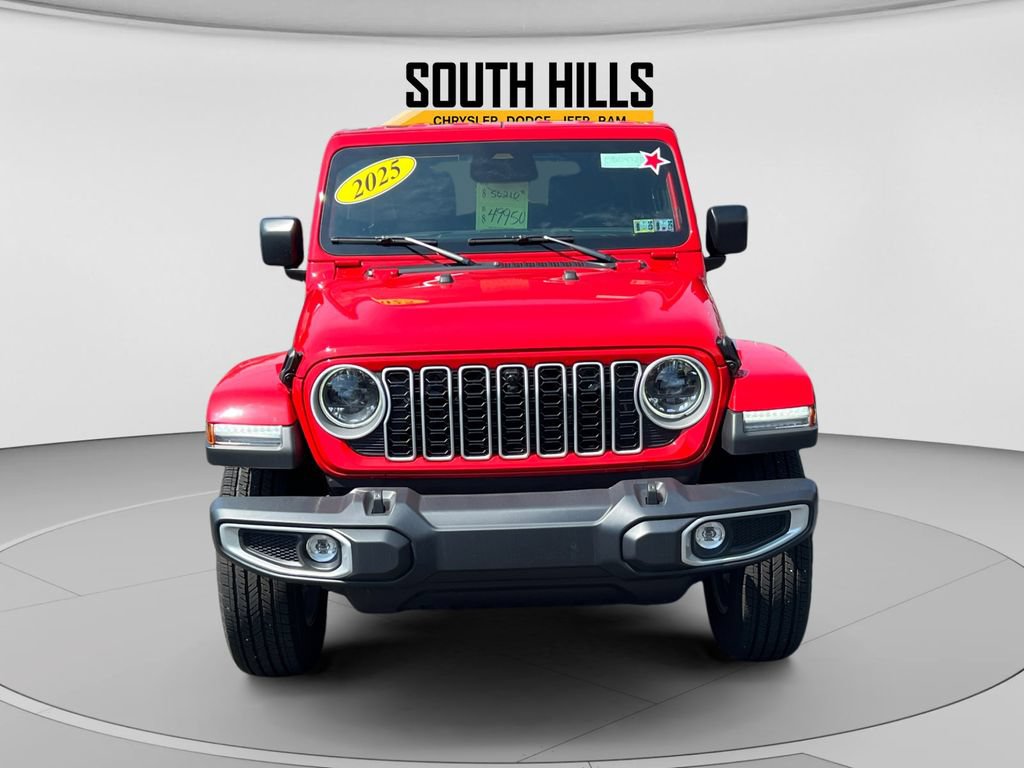 Used 2025 Jeep Wrangler Unlimited Sahara w/ Technology Group AWD/4WD image 8