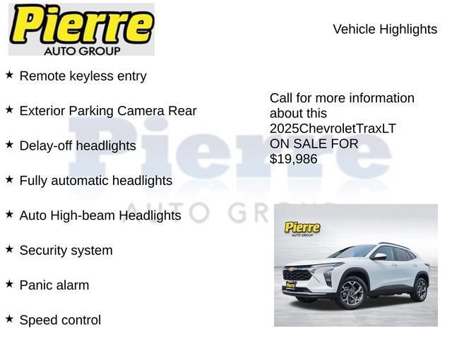 Used 2025 Chevrolet Trax LT FWD image 14