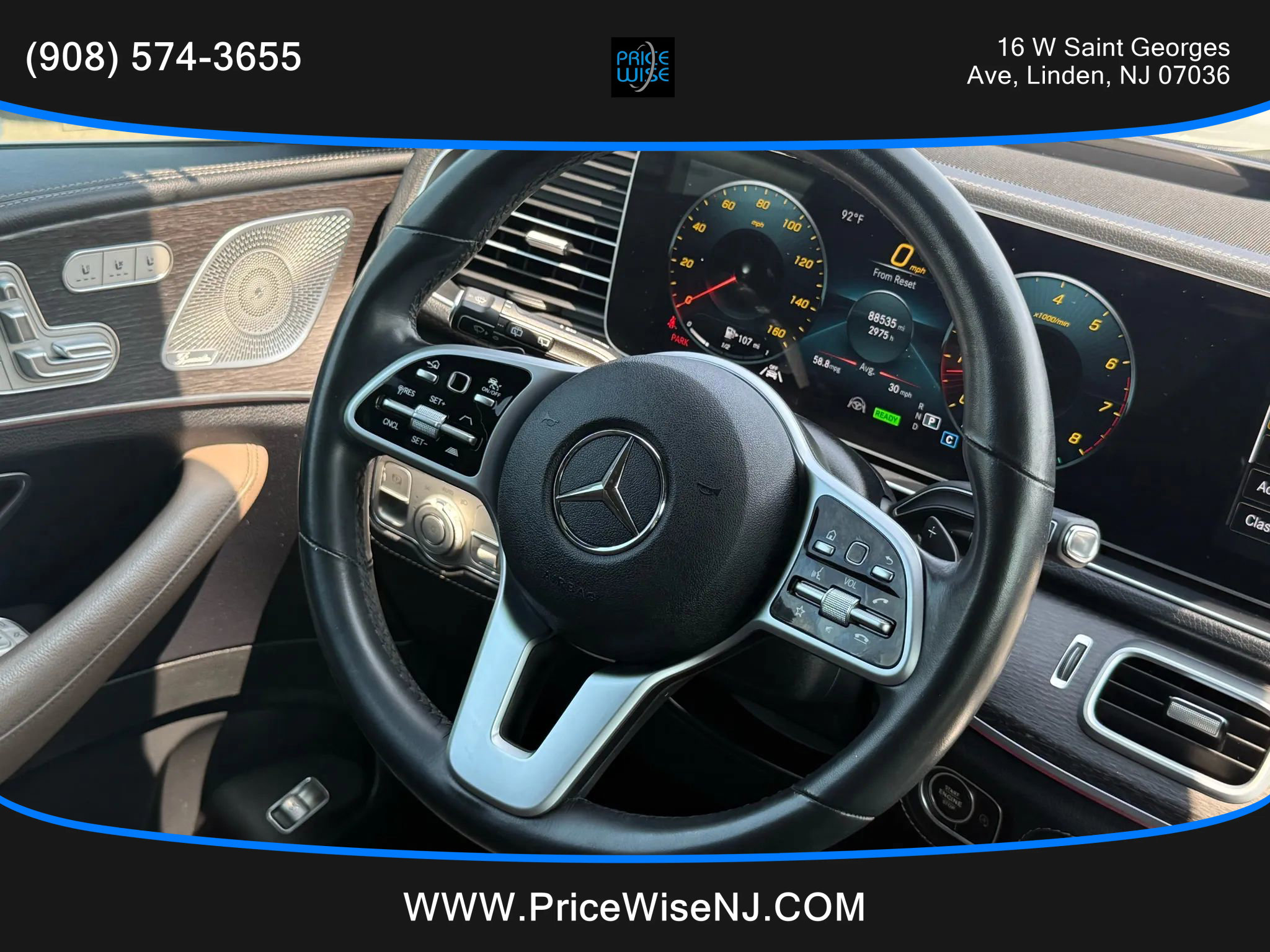 Used 2021 Mercedes-Benz GLS 450 4MATIC image 11