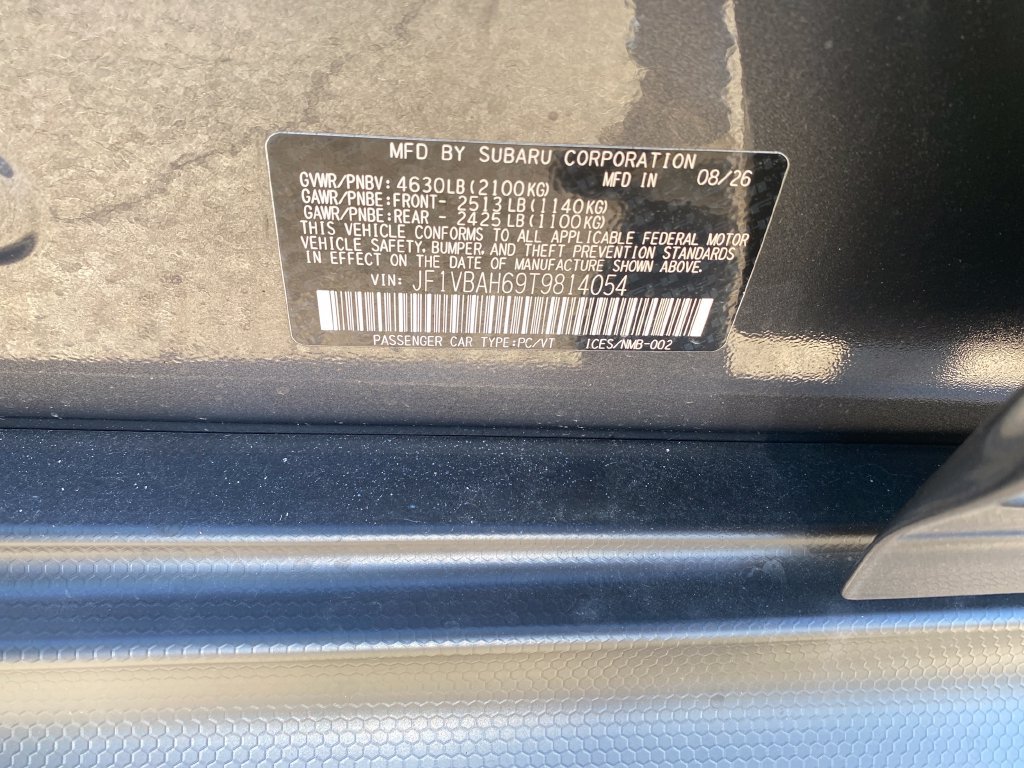 New 2026 Subaru WRX Premium AWD/4WD image 27