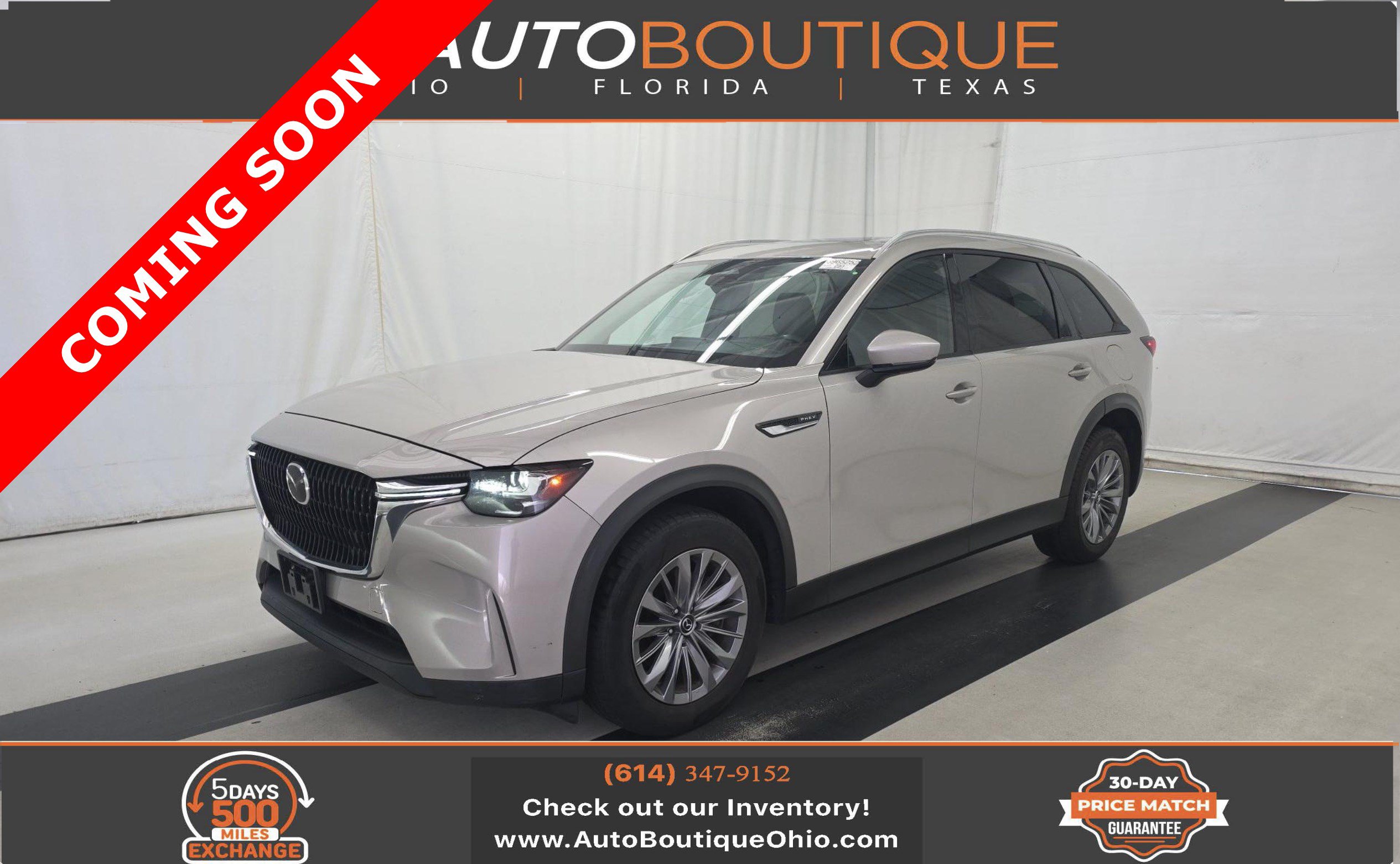 Used 2024 MAZDA CX-90 Plug-In Hybrid w/ Preferred AWD/4WD image 1