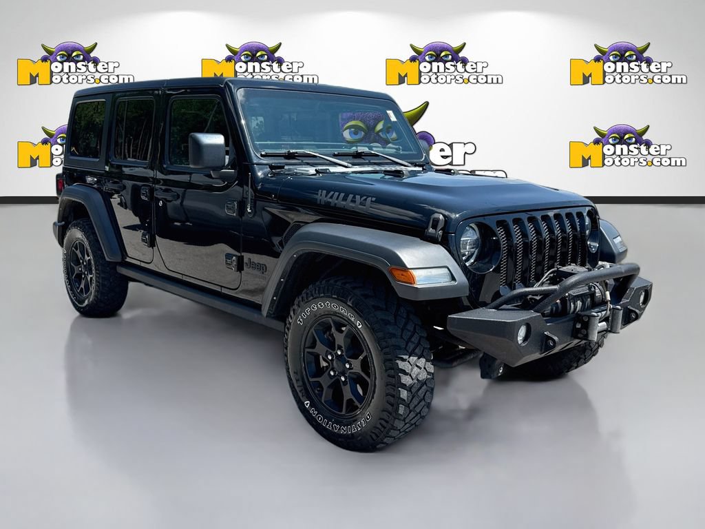 Used 2021 Jeep Wrangler Unlimited Sport AWD/4WD image 3