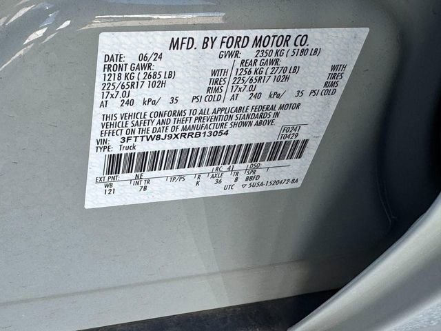 Used 2024 Ford Maverick XLT w/ Equipment Group 300A Standard image 25