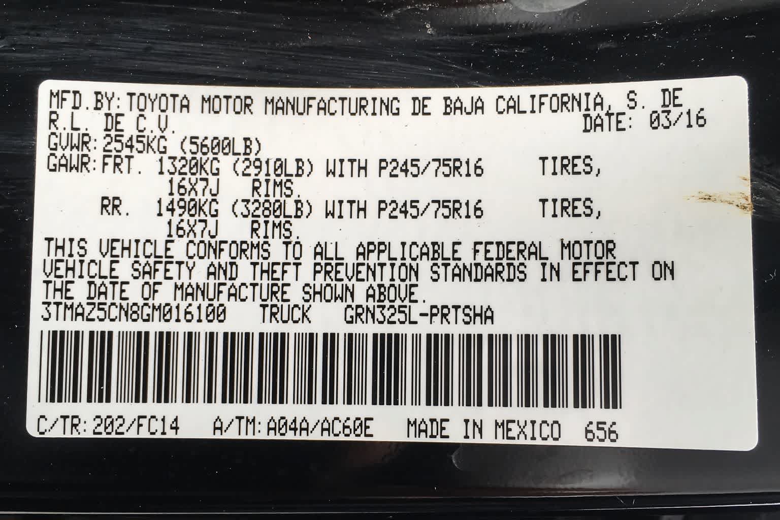 Used 2016 Toyota Tacoma SR5 RWD image 21