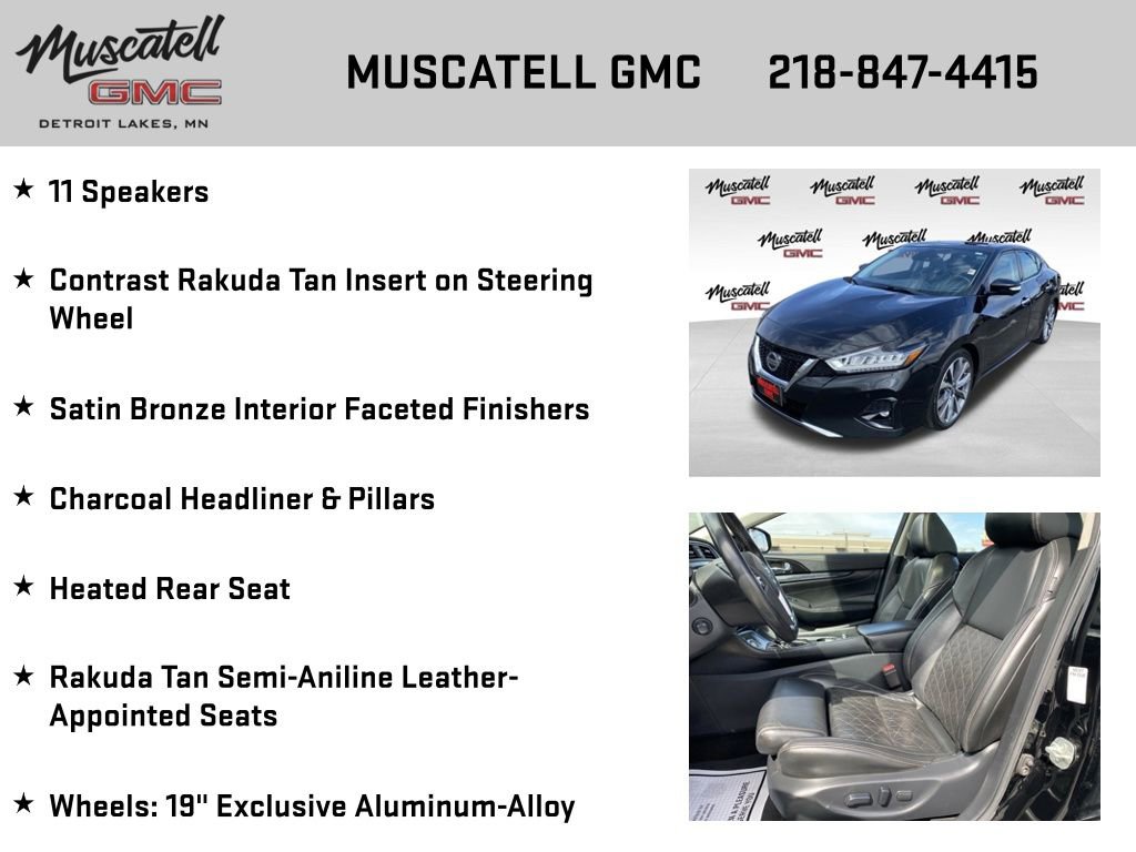 Used 2020 Nissan Maxima Platinum w/ Sport Mat Group FWD image 12