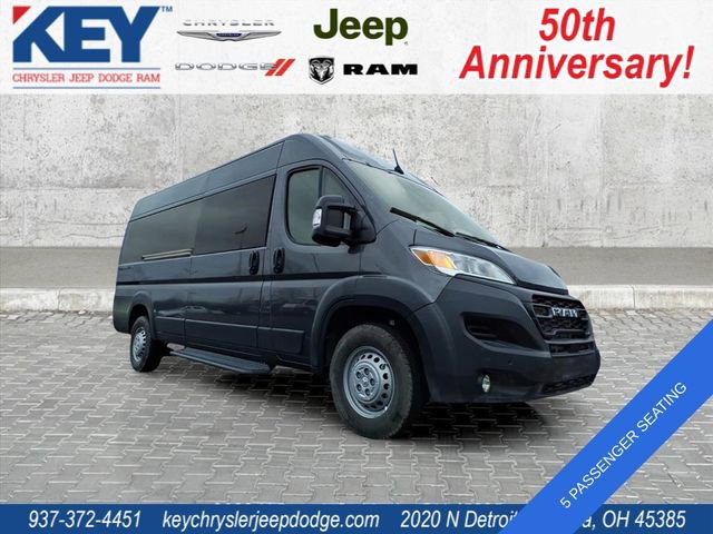 New 2025 RAM ProMaster 3500 w/ Crew Van Package