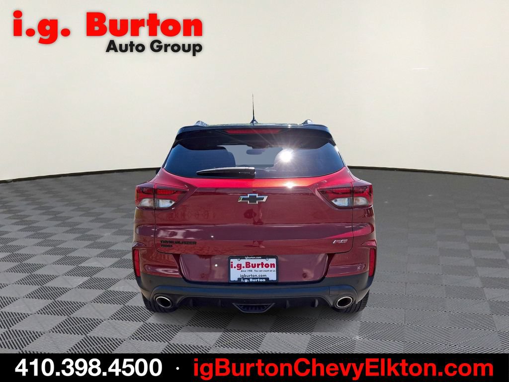 Certified 2022 Chevrolet TrailBlazer RS w/ Sun and Liftgate Package AWD/4WD image 5