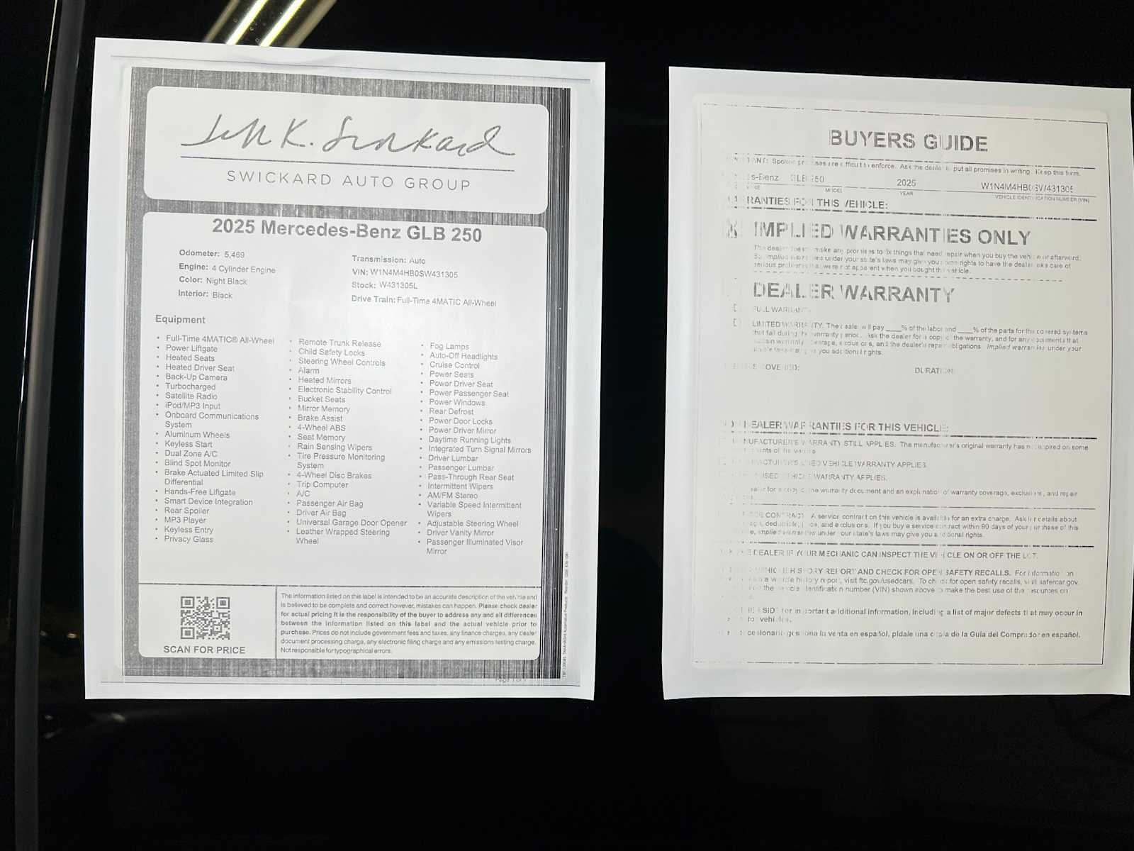 Used 2025 Mercedes-Benz GLB 250 4MATIC image 40