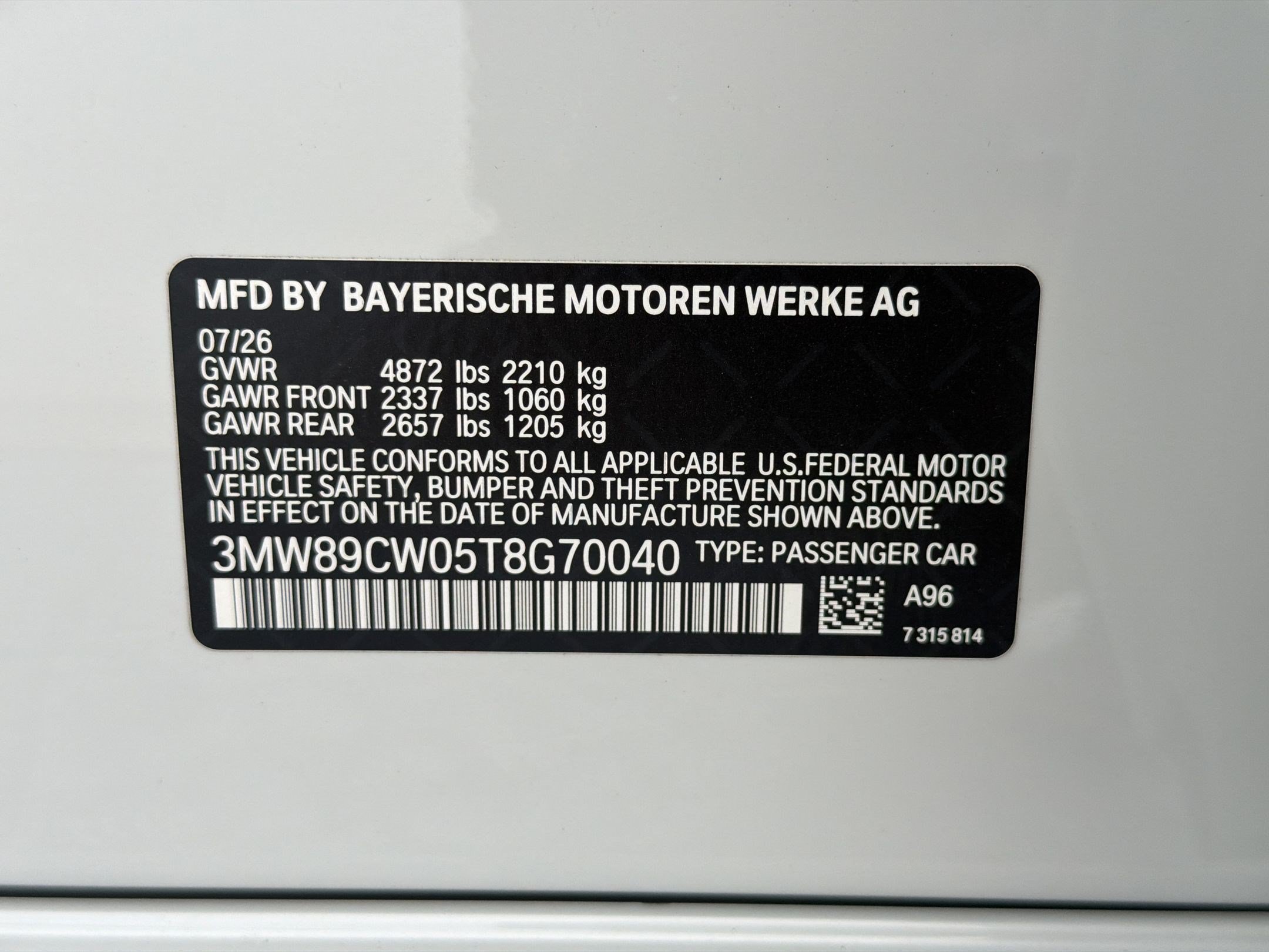 New 2026 BMW 330i xDrive Sedan w/ M Sport Package AWD/4WD image 26