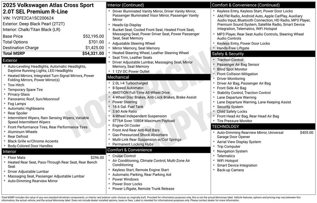 Used 2025 Volkswagen Atlas Cross Sport SEL Premium R-Line image 2