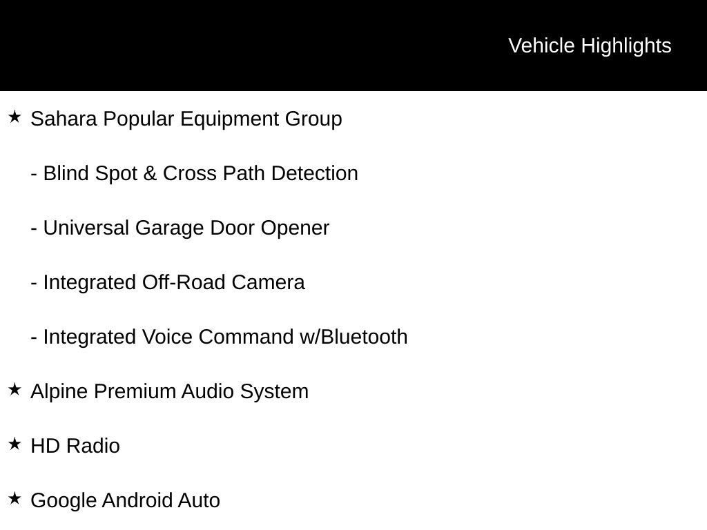New 2025 Jeep Wrangler Sahara image 32