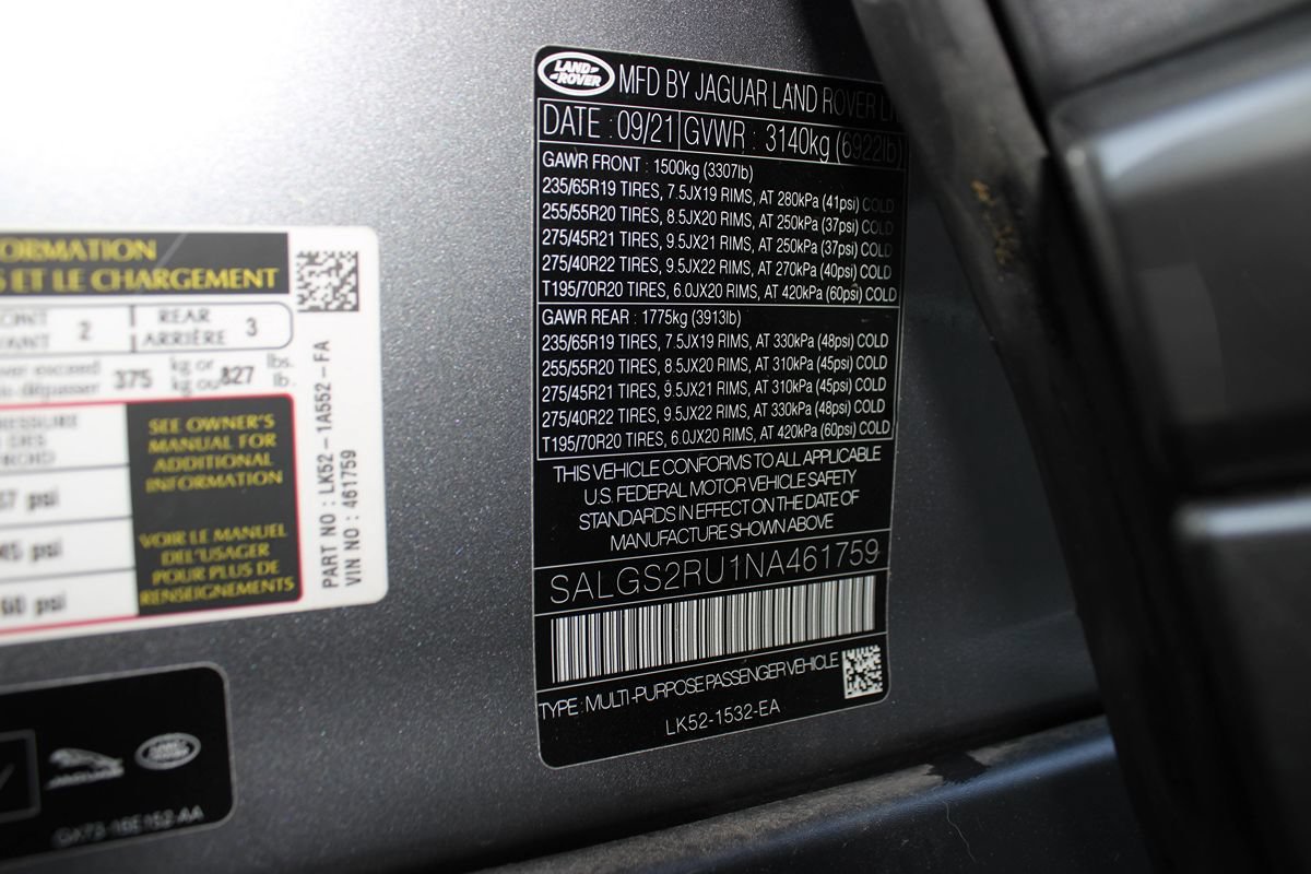 Used 2022 Land Rover Range Rover Westminster Edition AWD/4WD image 51