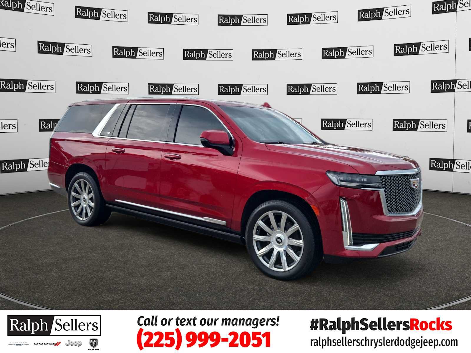 Used 2023 Cadillac Escalade ESV Premium Luxury Platinum