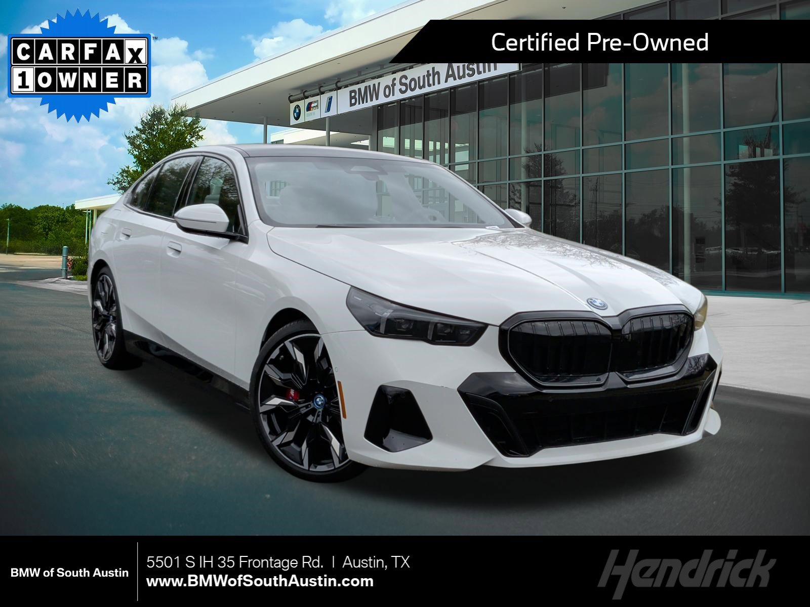 Certified 2025 BMW 550e xDrive w/ Executive Package image 1