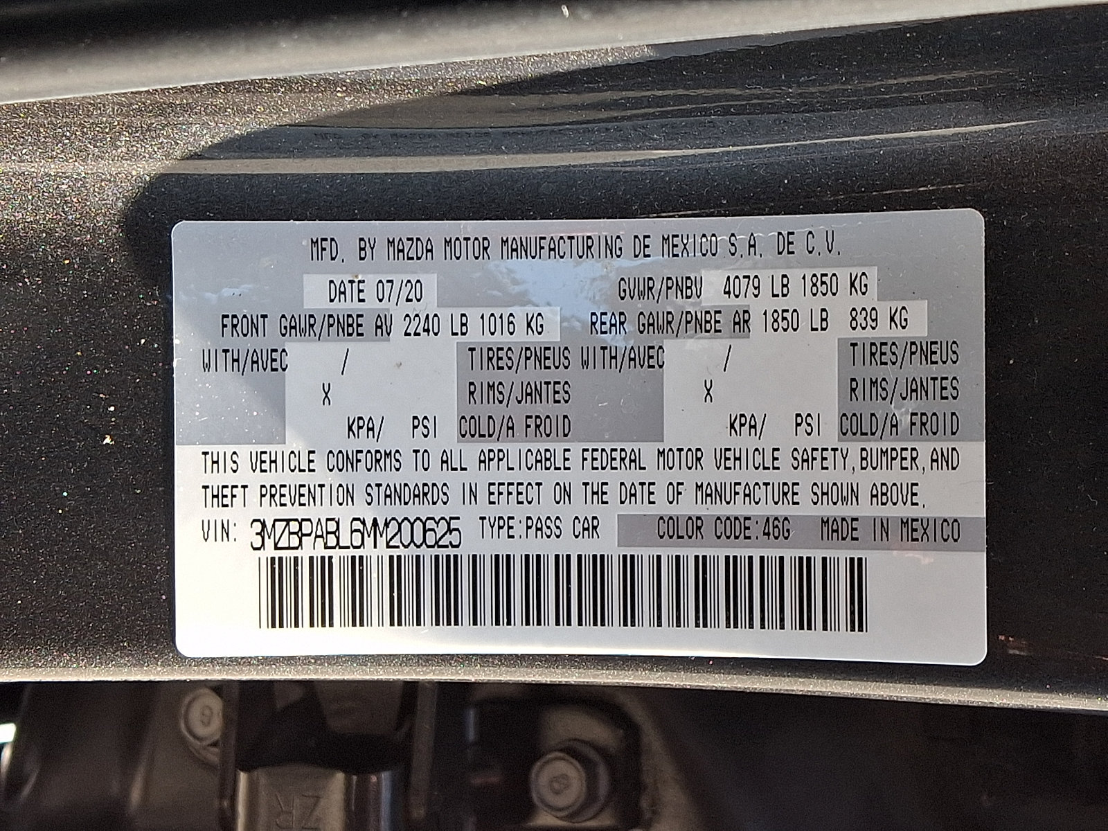 Used 2021 MAZDA MAZDA3 s FWD image 26