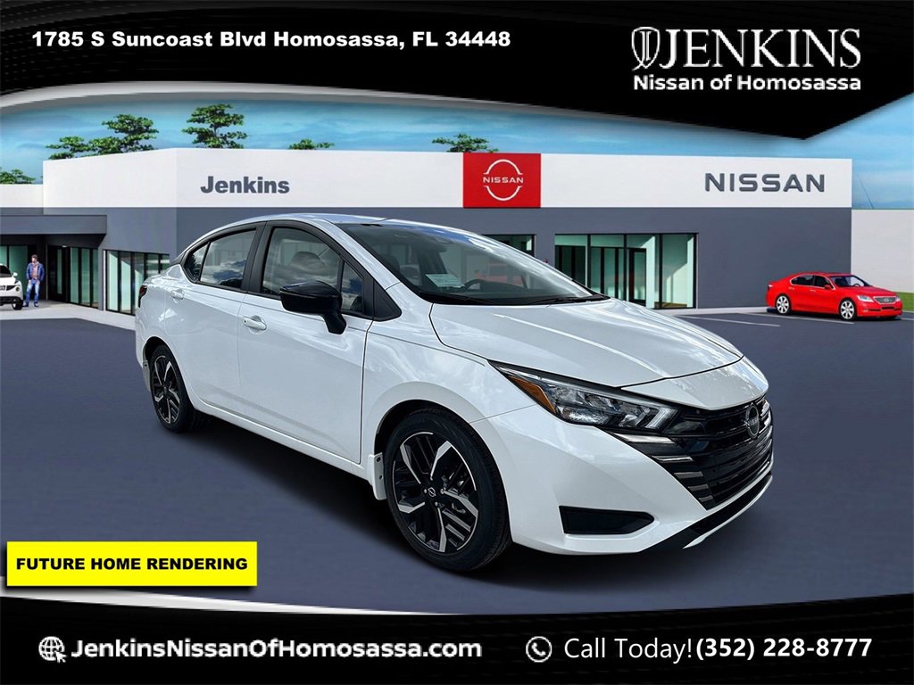 New 2025 Nissan Versa SR w/ Trunk Package