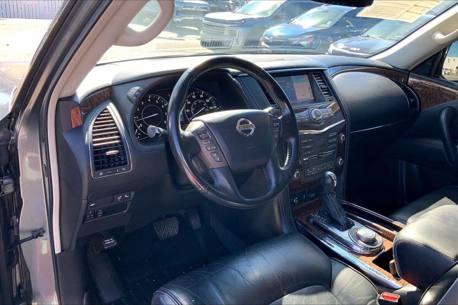Used 2017 Nissan Armada Platinum w/ Captain Seat Package AWD/4WD image 13