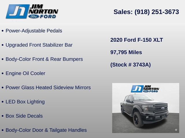 Used 2020 Ford F150 XLT w/ Equipment Group 302A Luxury AWD/4WD image 17