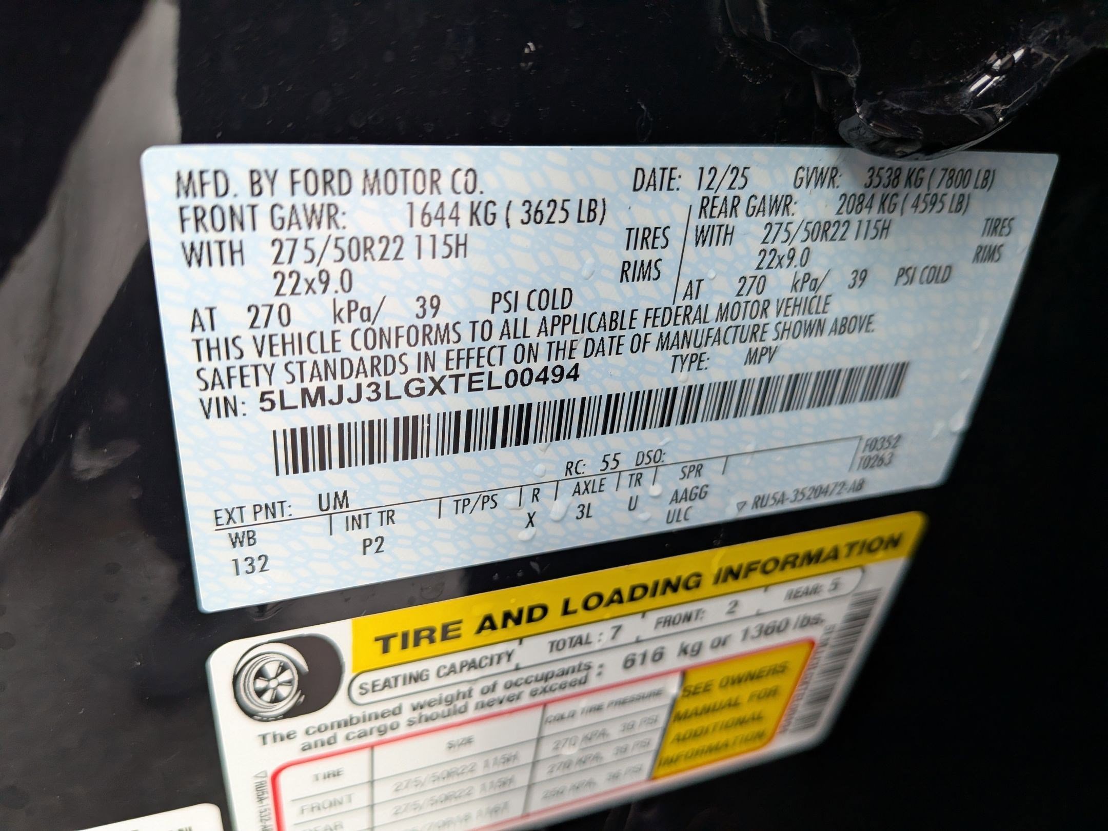 Used 2026 Lincoln Navigator L Reserve w/ Jet Appearance Package image 32