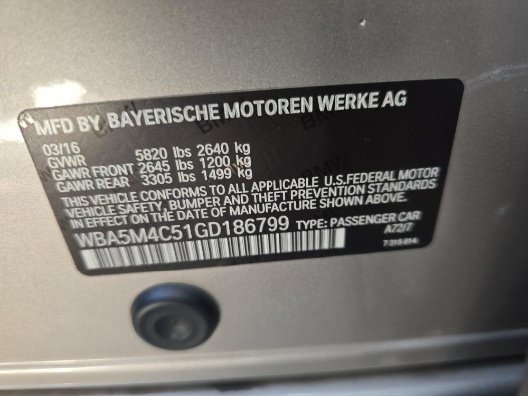 Used 2016 BMW 535i Gran Turismo xDrive image 9