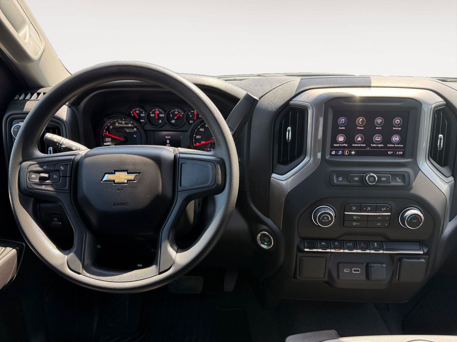 Used 2026 Chevrolet Silverado 1500 Custom w/ Turbomax Blackout Package AWD/4WD image 13