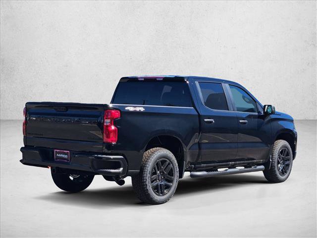 New 2026 Chevrolet Silverado 1500 Custom w/ Turbomax Blackout Package AWD/4WD image 2