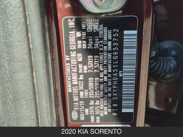 Used 2020 Kia Sorento EX AWD/4WD image 31