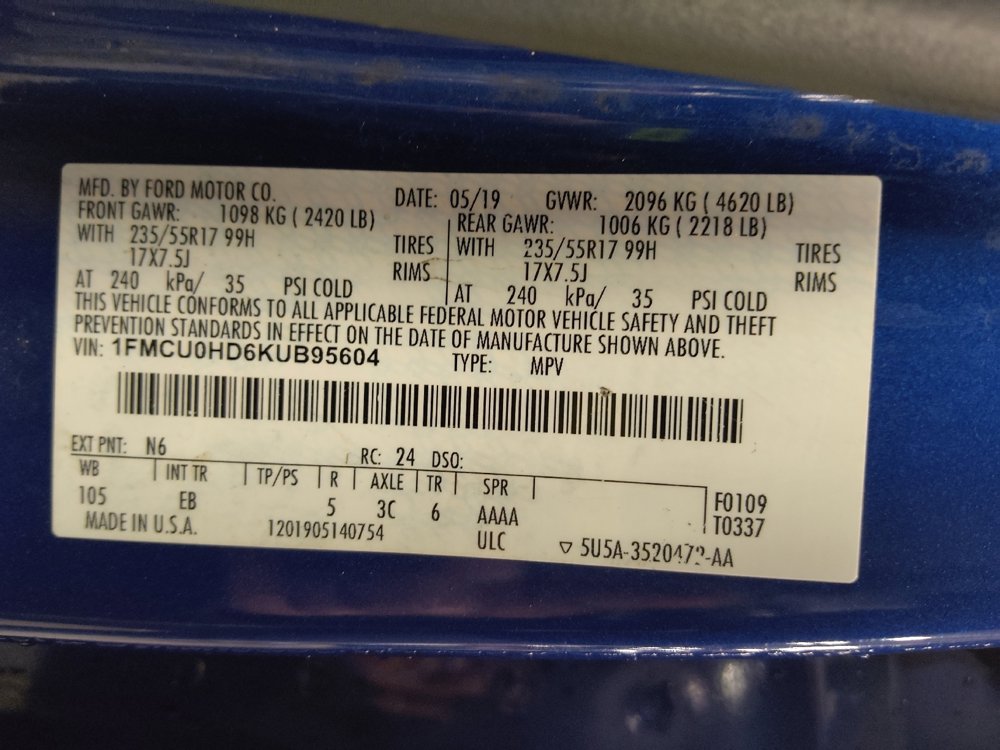 Used 2019 Ford Escape SEL FWD image 33