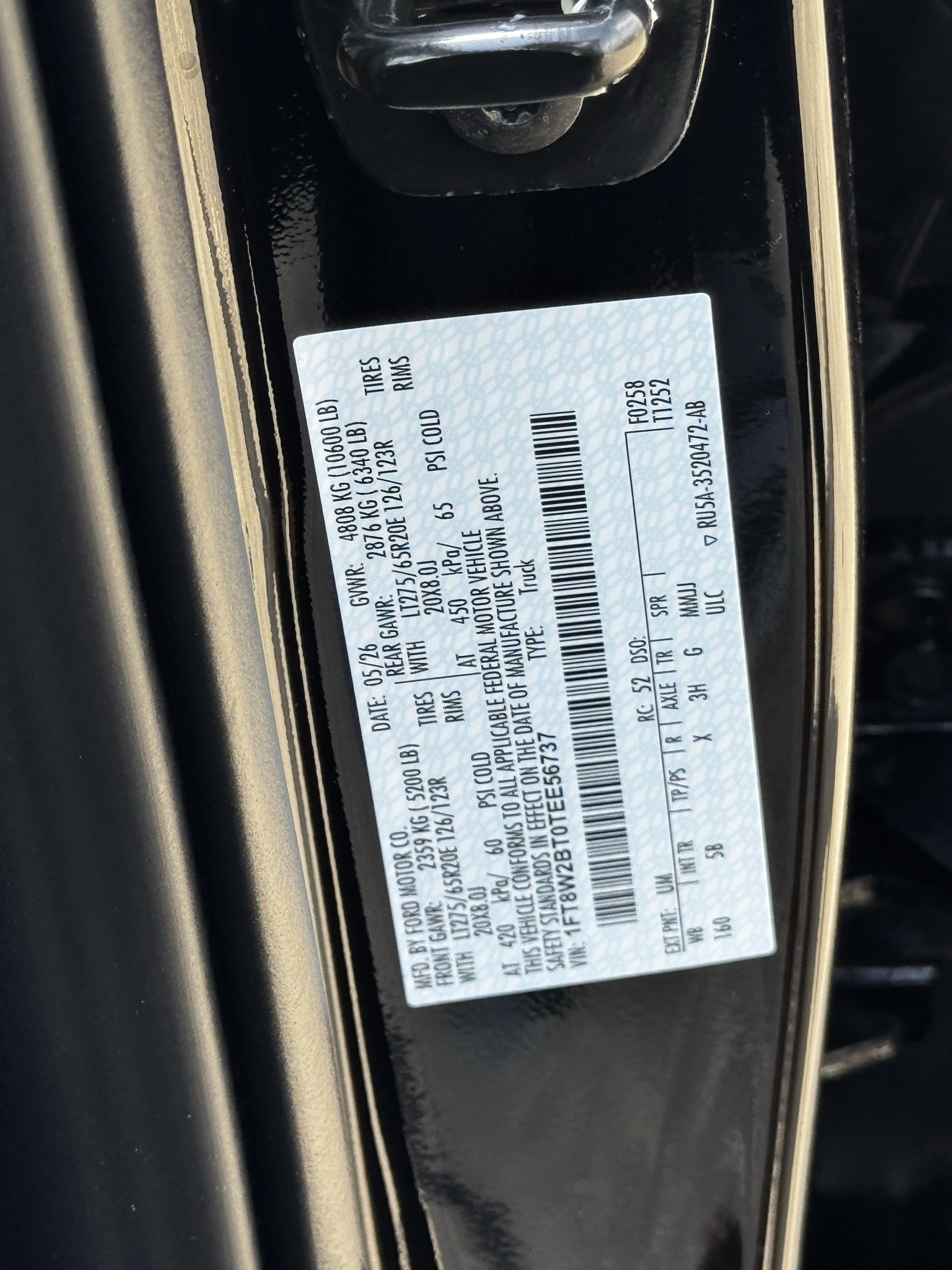 New 2026 Ford F250 Lariat w/ Black Appearance Package AWD/4WD image 23