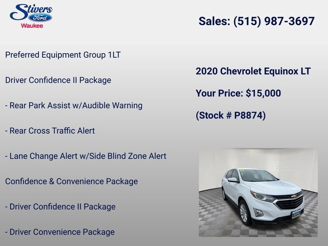 Used 2020 Chevrolet Equinox LT image 7