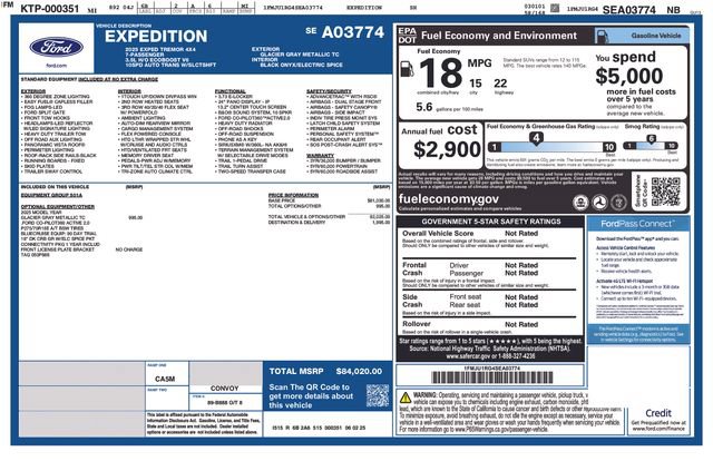 Used 2025 Ford Expedition Tremor AWD/4WD image 37