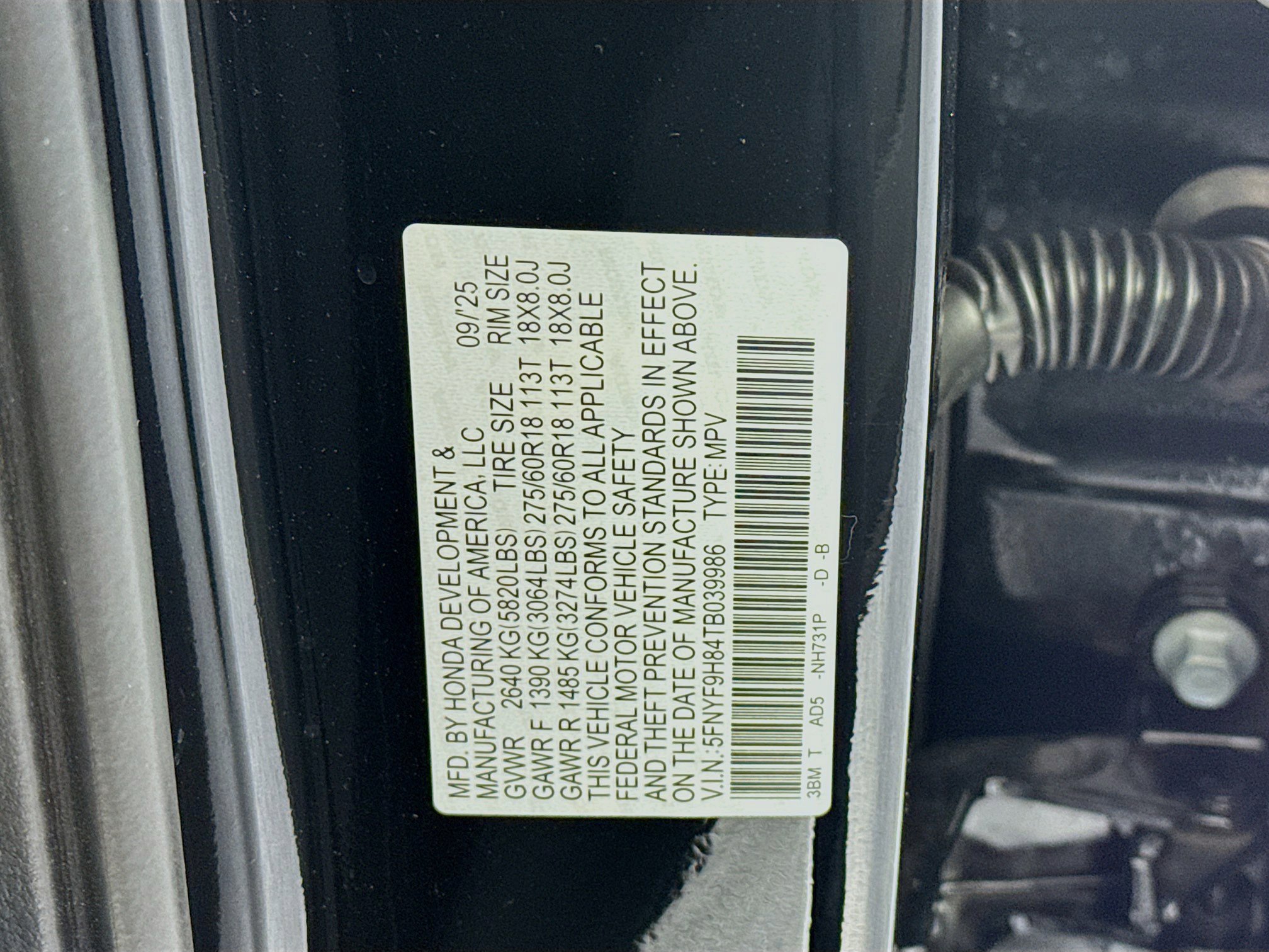 New 2026 Honda Passport TrailSport Elite image 34