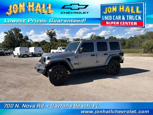 Used 2021 Jeep Wrangler Unlimited Sahara AWD/4WD image 3