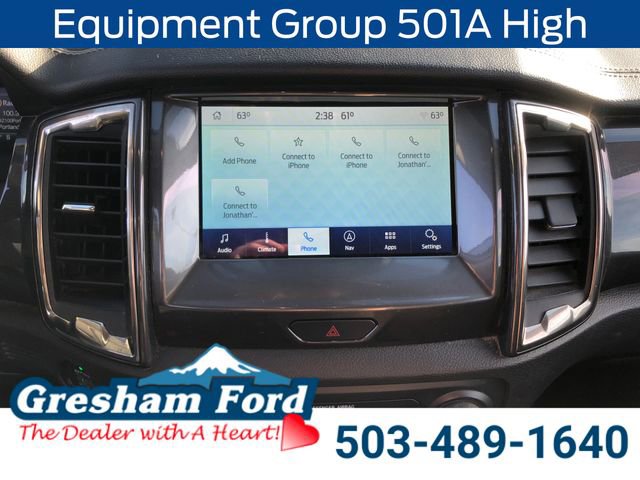 Certified 2021 Ford Ranger Lariat w/ Equipment Group 501A High image 20