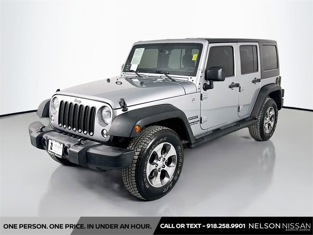 Used 2017 Jeep Wrangler Unlimited Sport w/ Quick Order Package 24S