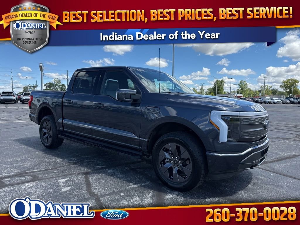 Used 2022 Ford F150 Lightning Lariat w/ Tow Technology Package AWD/4WD image 1