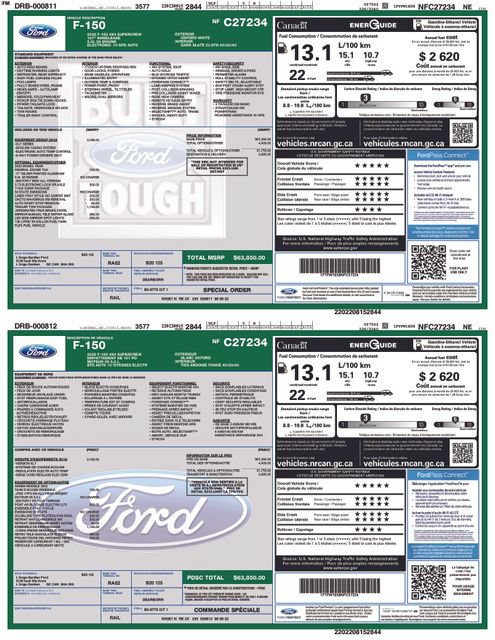 Used 2022 Ford F150 XLT w/ Equipment Group 301A Mid AWD/4WD image 22