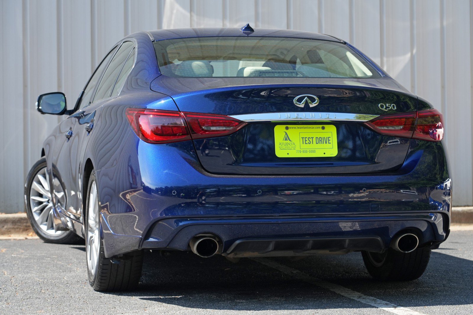 Used 2022 INFINITI Q50 Luxe w/ Cargo Package RWD image 5