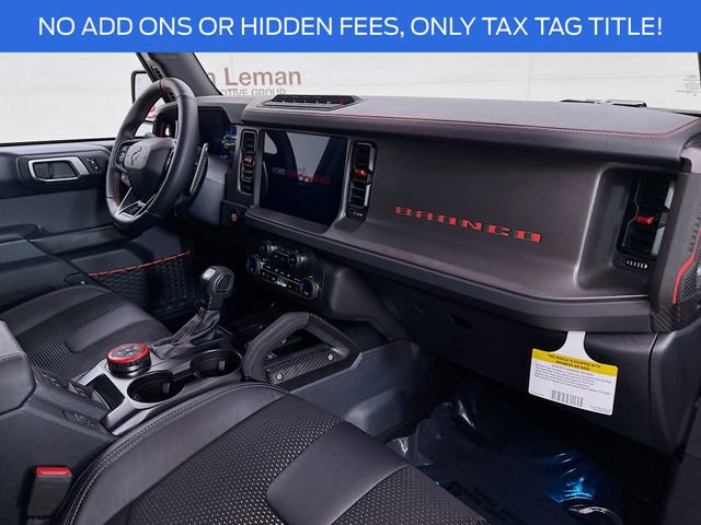 New 2026 Ford Bronco Raptor w/ Interior Carbon Fiber Pack image 30