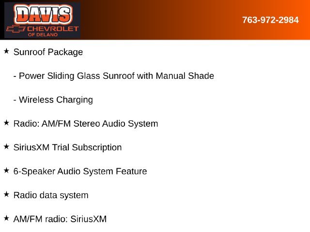 New 2026 Chevrolet Trax RS w/ Sunroof Package FWD image 10