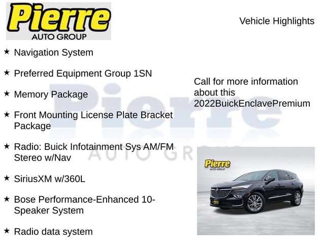 Used 2022 Buick Enclave Premium image 7