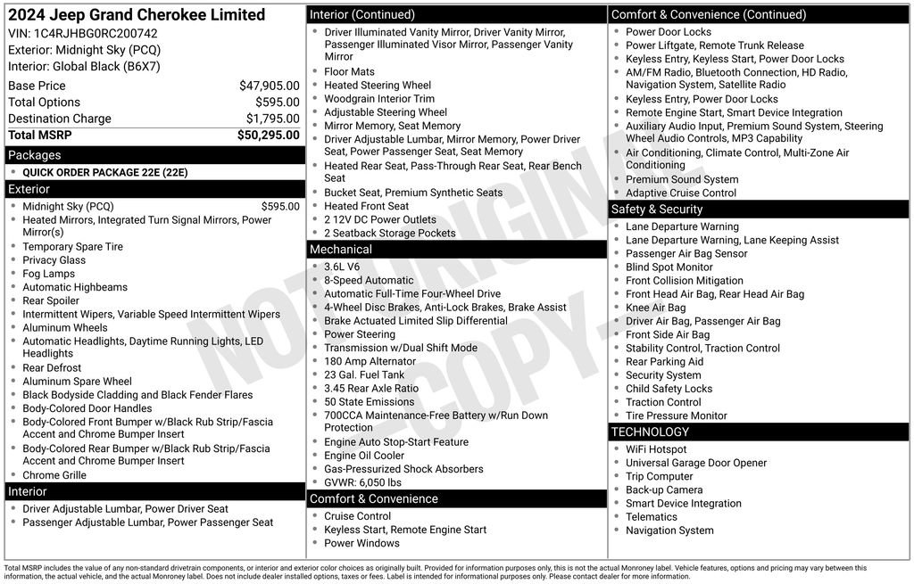 Used 2024 Jeep Grand Cherokee Limited image 30