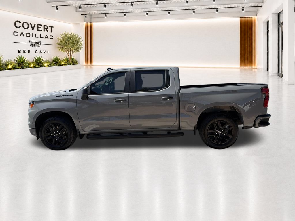 Used 2025 Chevrolet Silverado 1500 Custom w/ Turbomax Blackout Package RWD image 9