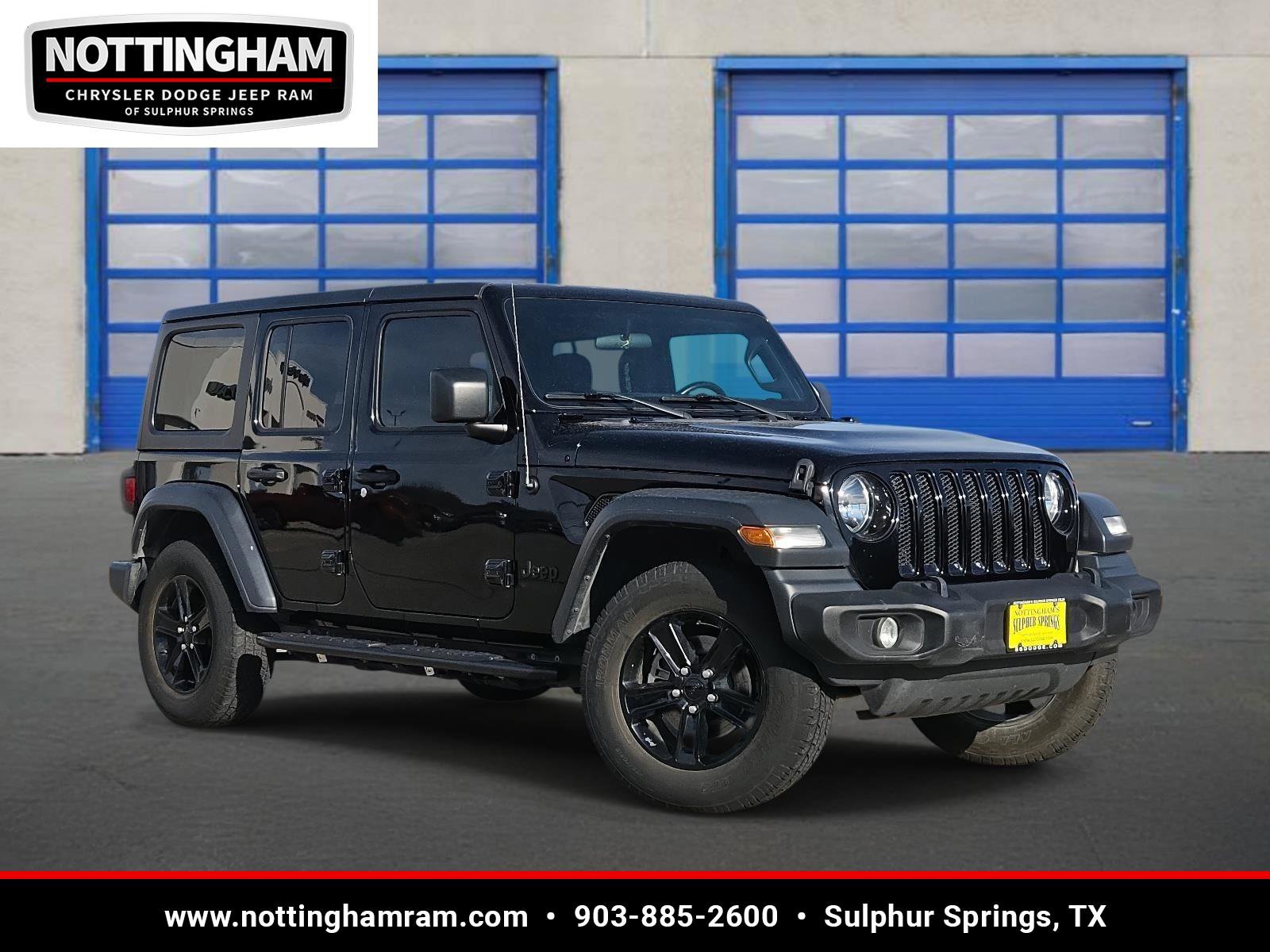 Used 2020 Jeep Wrangler Unlimited Sport