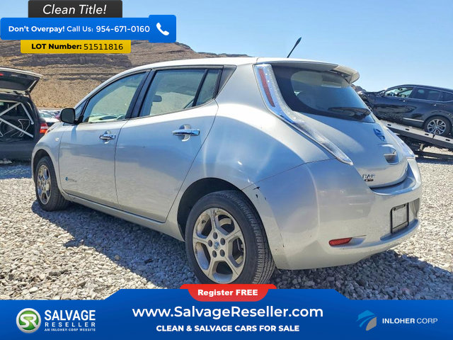Used 2012 Nissan Leaf SL FWD image 3
