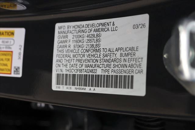 New 2026 Honda Accord Touring image 25