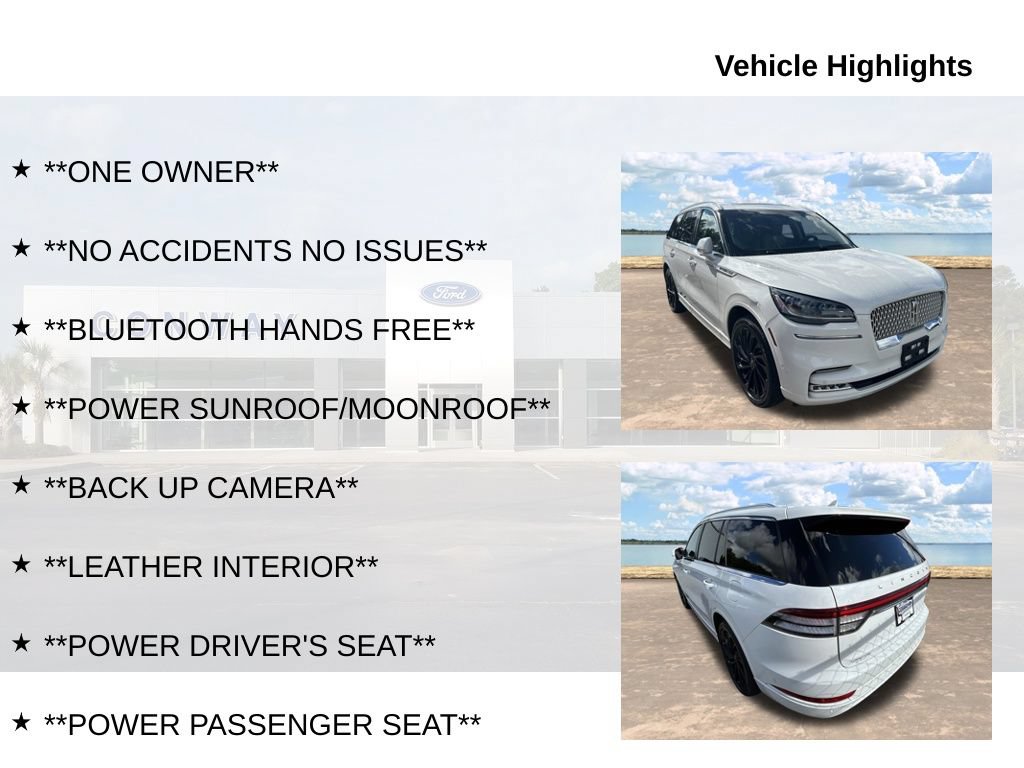 Used 2021 Lincoln Aviator Reserve w/ Equipment Group 208A AWD/4WD image 6