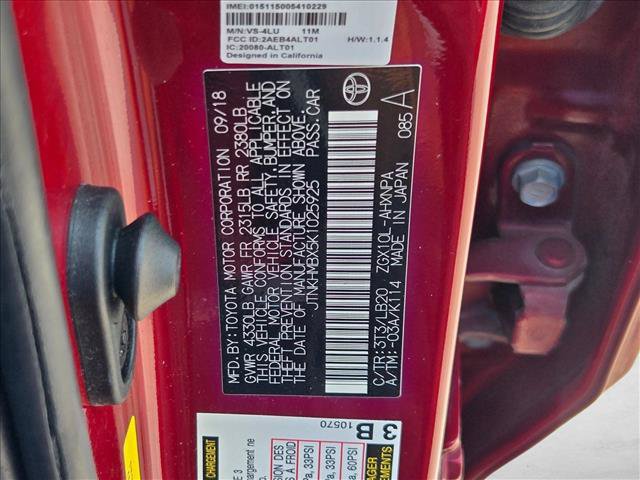 Used 2019 Toyota C-HR Limited FWD image 24