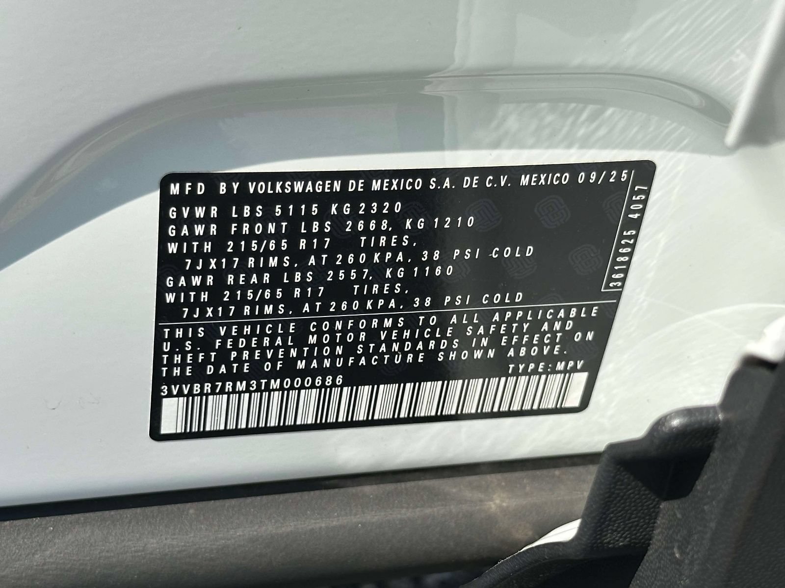 Certified 2026 Volkswagen Tiguan S AWD/4WD image 25